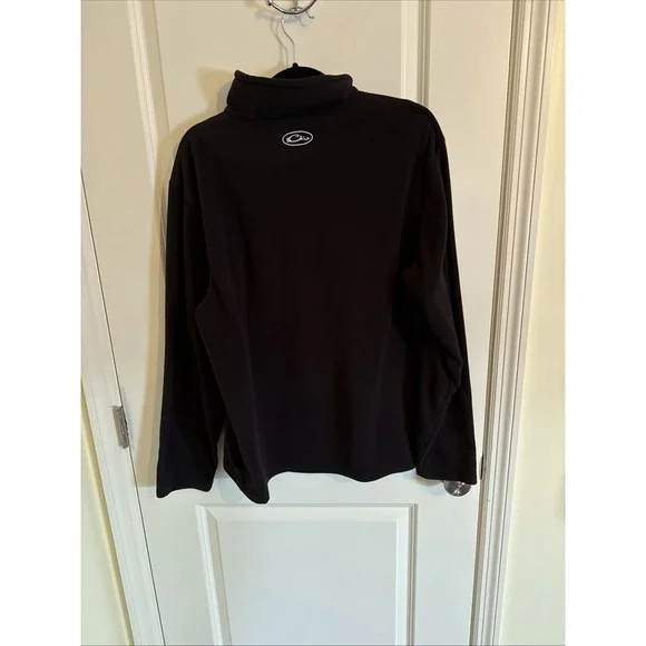 Drake Waterfowl Men's Camp Fleece 2.0 Pullover Black Size Large - Picture 2 of 7